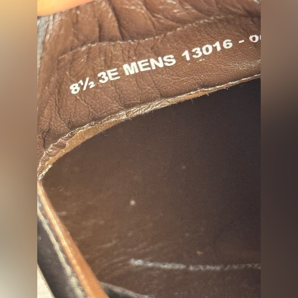 Florsheim Shoe Mens 8 1/2 Black Leather Bio Confort Advanced Formal  F Lite - Picture 9 of 10